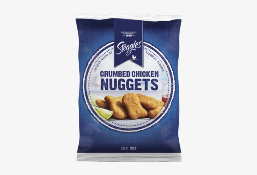 Crumbed Chicken Nuggets - Steggles Chicken Breast Tenders, transparent png