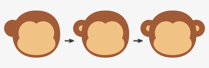 How To Create A Hanging Monkey Illustration In Adobe, transparent png