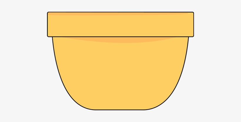 Cereal Clipart Mixing Bowl - Yellow Bowl Clipart, transparent png
