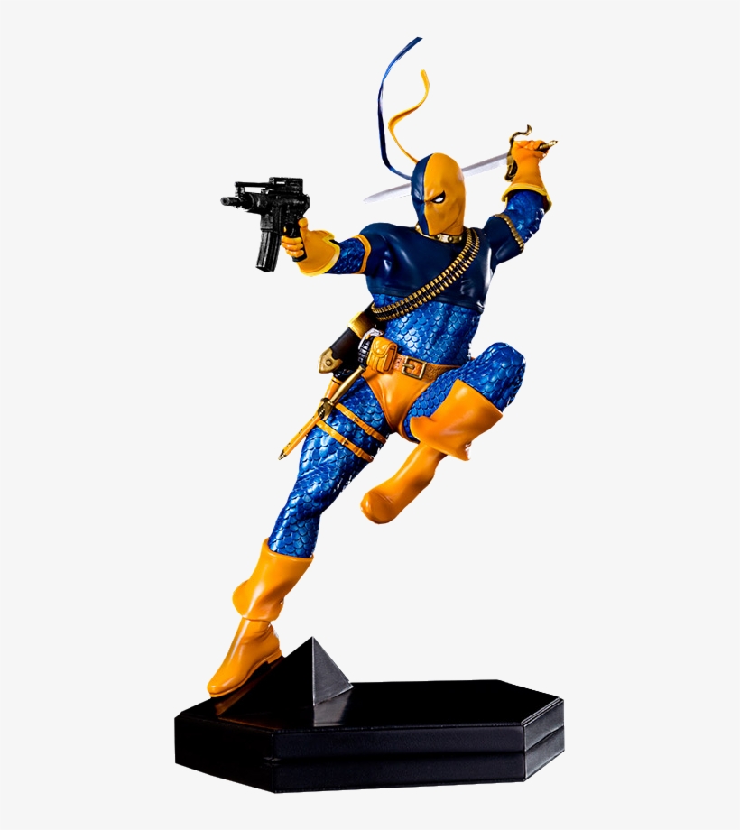 Dc Comics Statue Deathstroke - Deathstroke, transparent png