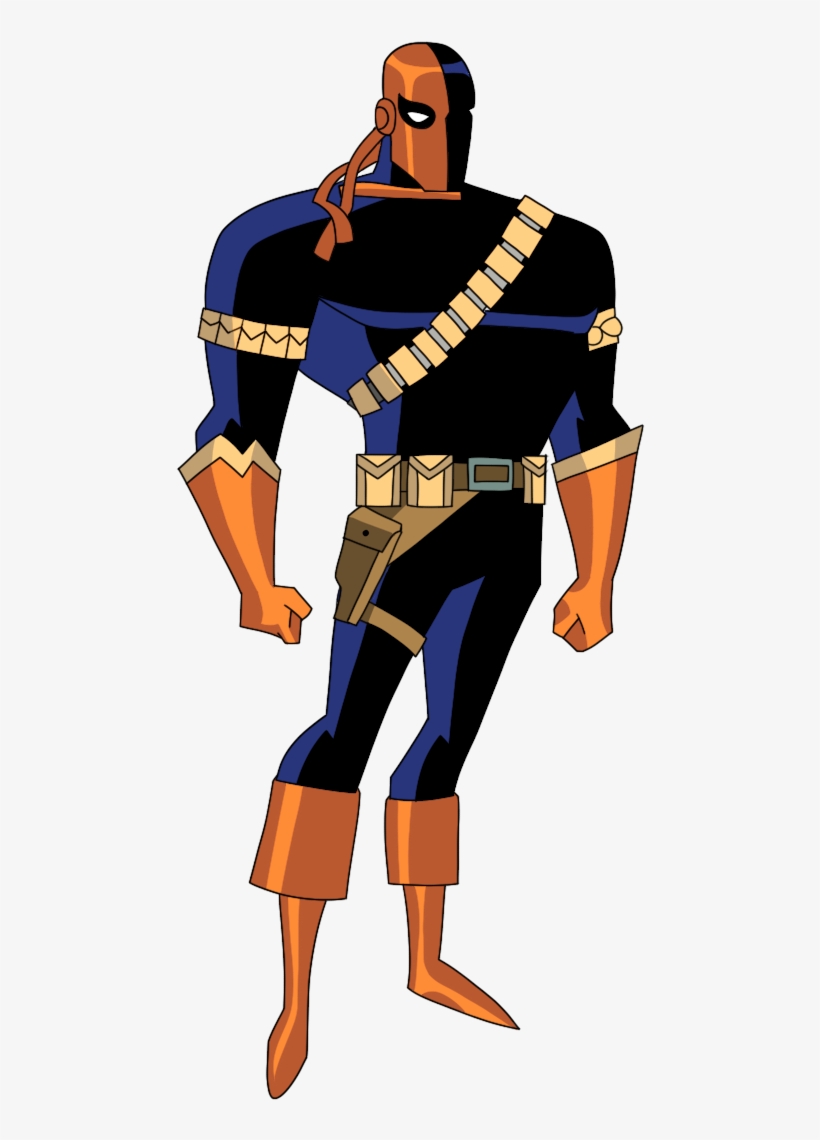 Costume Drawing Deathstroke - Deathstroke Dcau, transparent png
