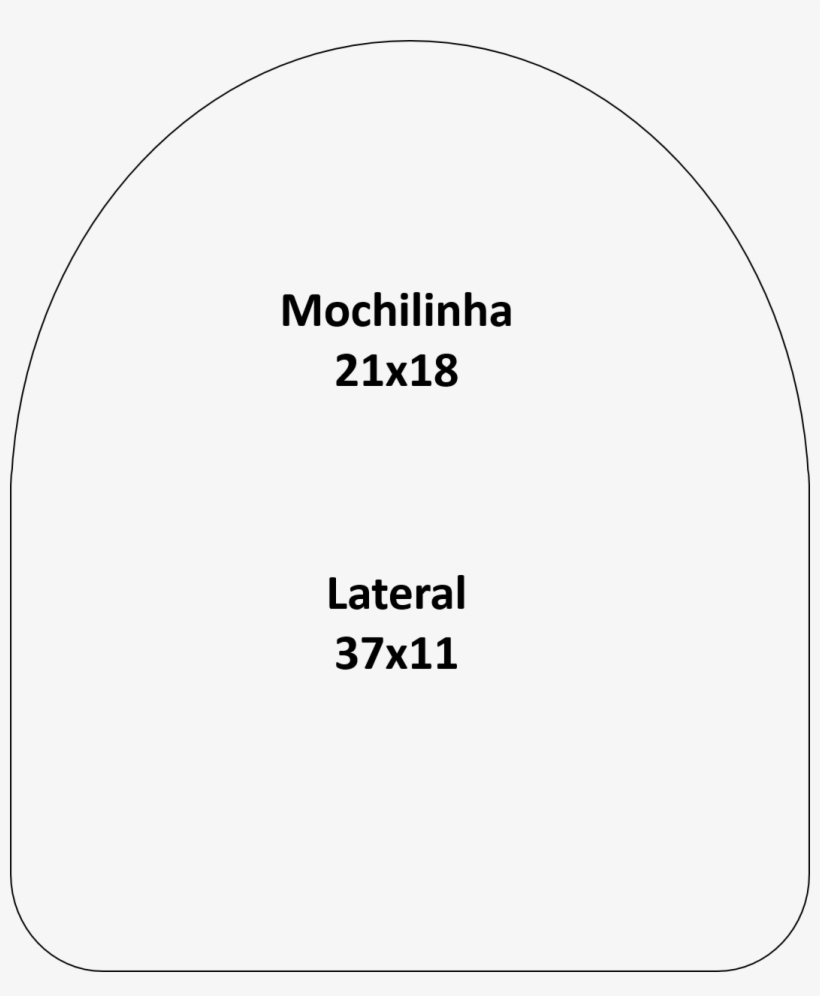 Molde Mochila, transparent png