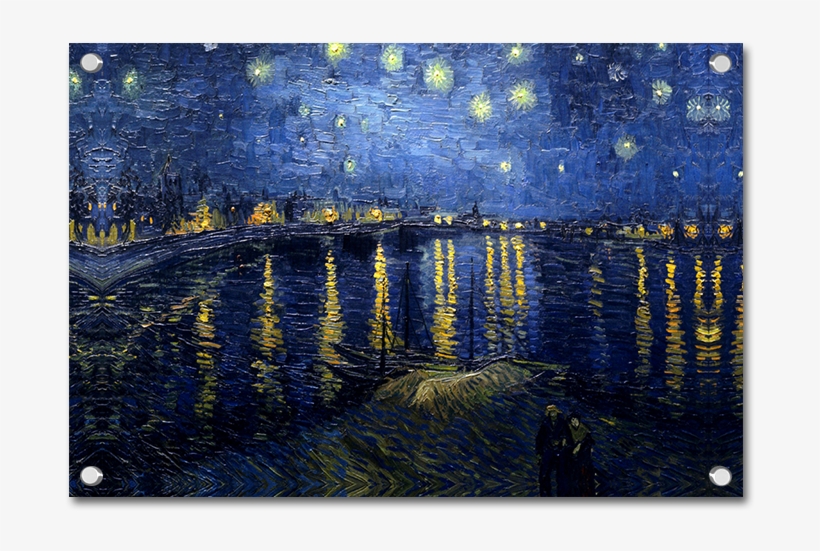 Starry Night Art, transparent png