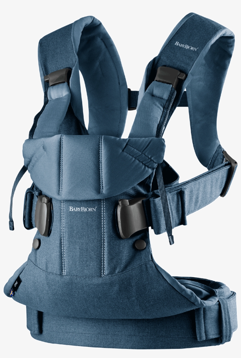 Mochila Porta Bebé One Babybjörn Vaquero Clásico/azul, transparent png
