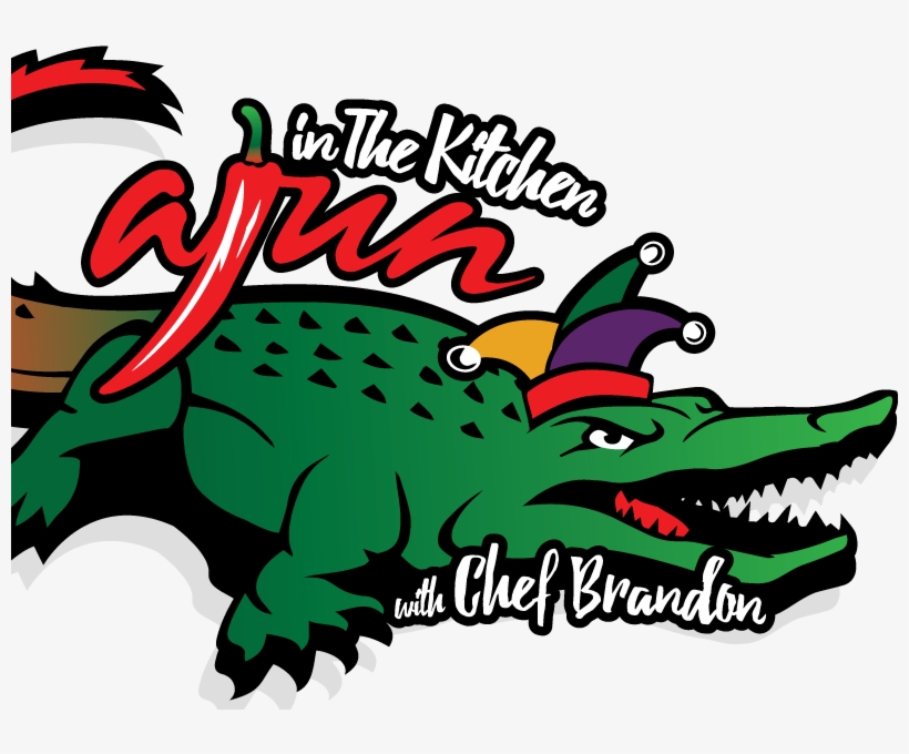 Graphic Black And White Library Crocodile Clipart Cajun, transparent png