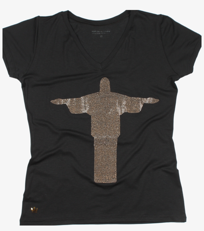Camiseta Cristo Redentor Fé E Proteção Rio / Carioca, transparent png
