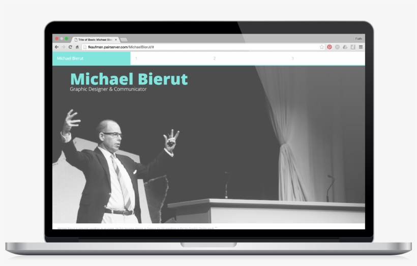 Michael Bierut Visual Visionaries Web Browser, transparent png