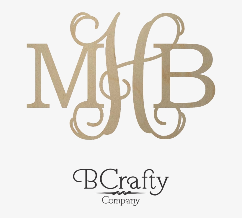 Diametric Wooden Monogram Letters, transparent png