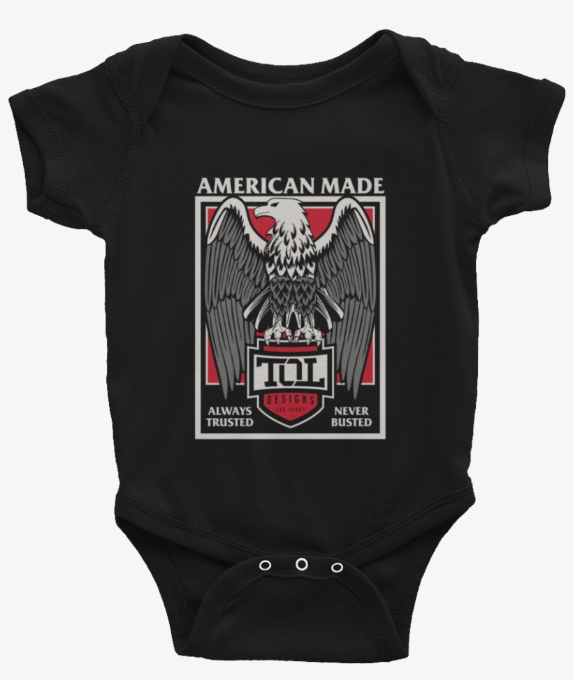 Tol Designs American Made Infant Bodysuit, transparent png