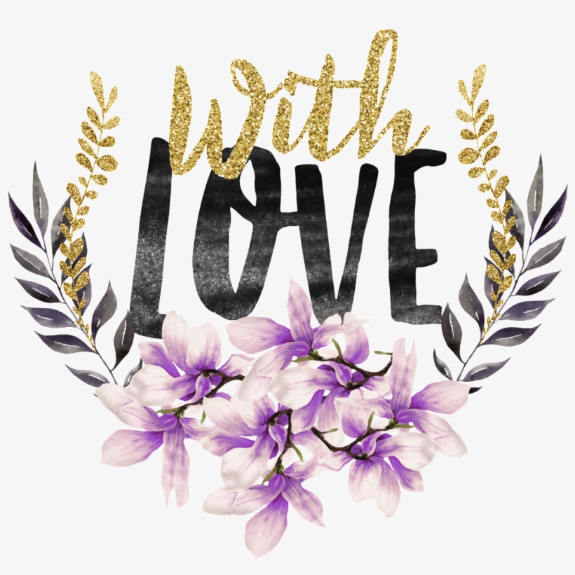 Hand Painted Marriage Proposal Flower Png Transparent, transparent png