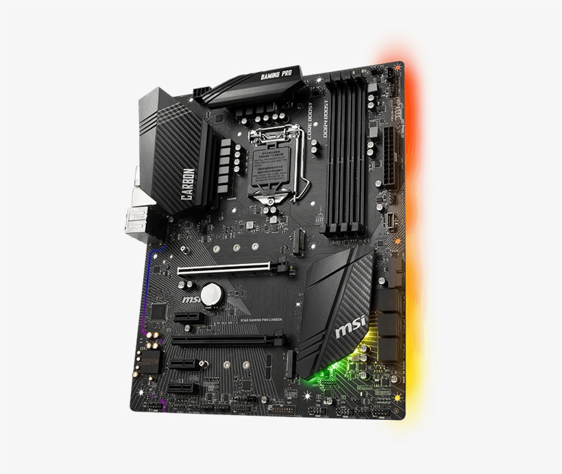 B360 Gaming Pro Carbon, transparent png