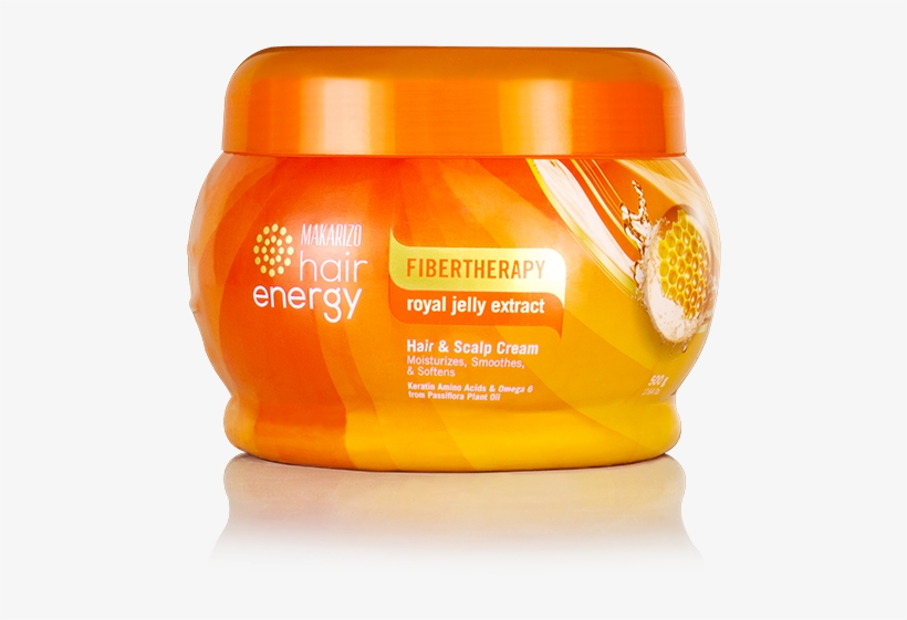 Fibertherapy Hair & Scalp Cream With Royal Jelly Extract, transparent png