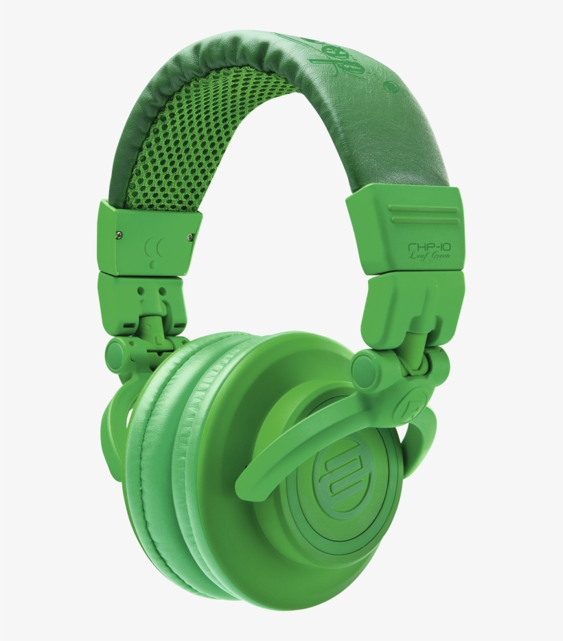 Reloop Rhp-10 Dj Headphones Green, transparent png