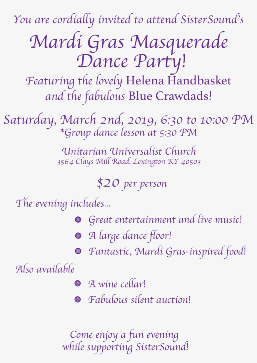 Mardi Gras Info Web, transparent png