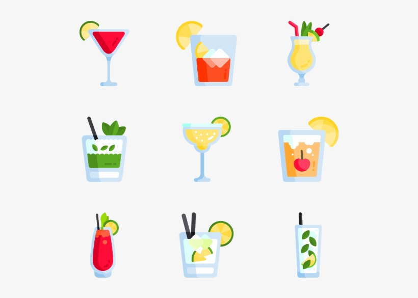 Cocktails, transparent png