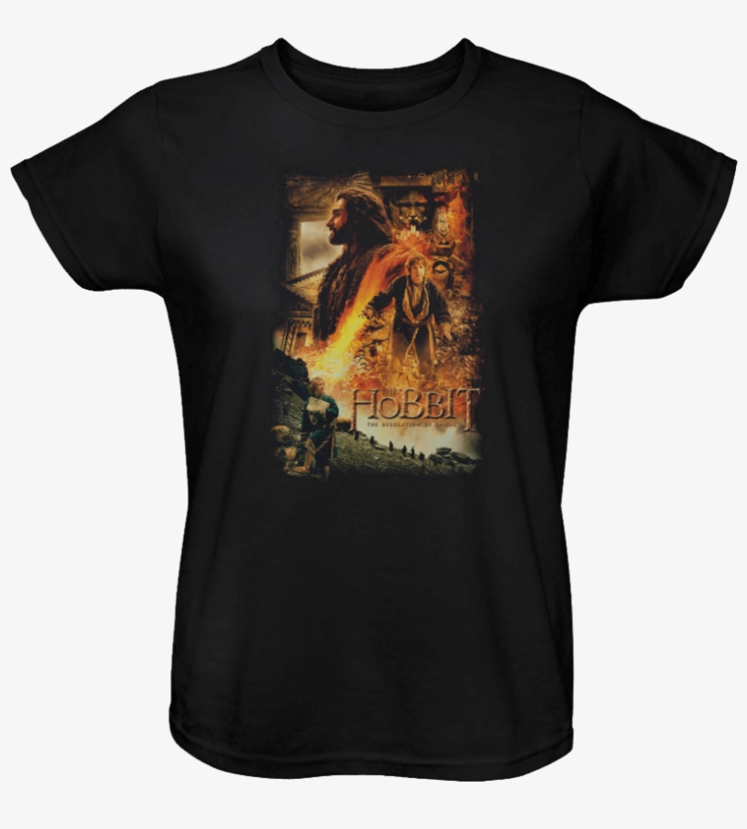 Golden Chambers Hobbit Womens T-shirt, transparent png