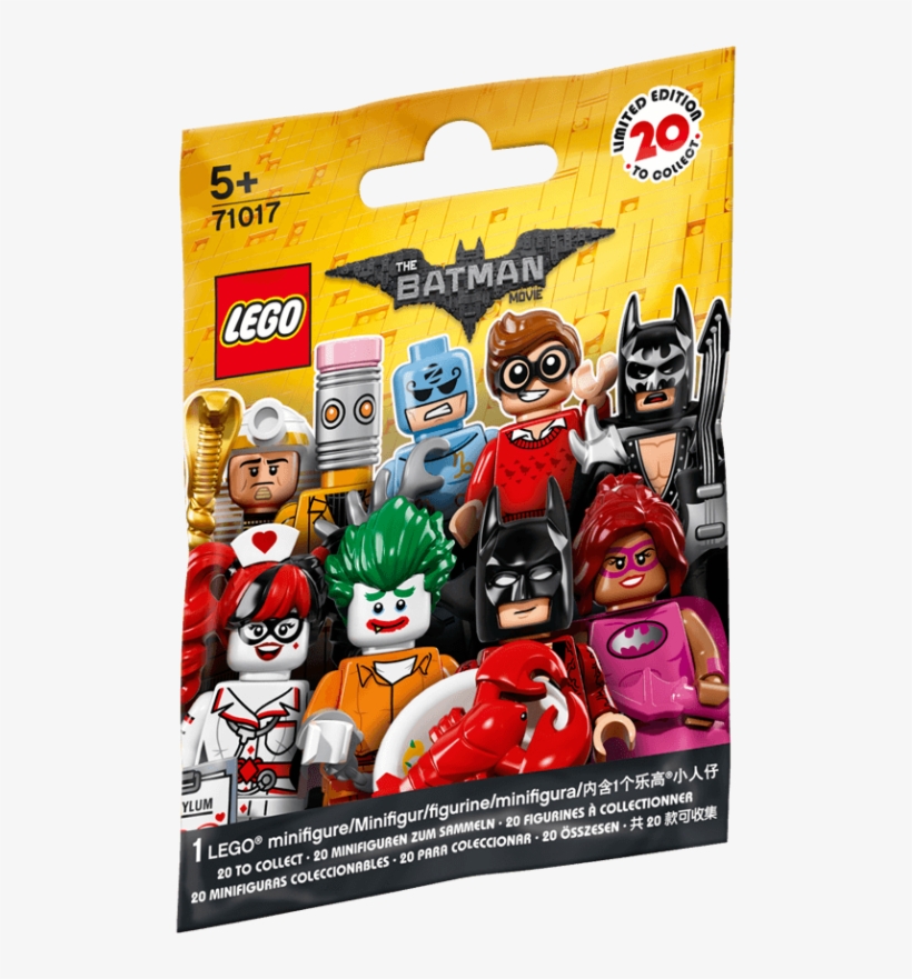 Lego Batman Movie 71017 Minifigure Series, transparent png