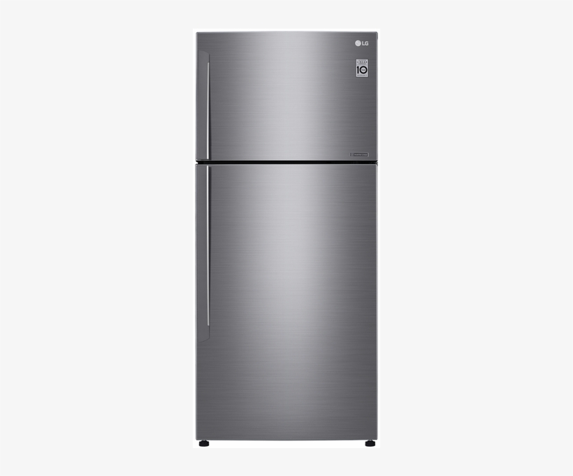Lg 441l Top Mount Fridge With Door Cooling Gt-442wdc, transparent png