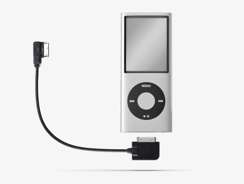 Volkswagen Media-in Adapter Cable Displayed With Music, transparent png