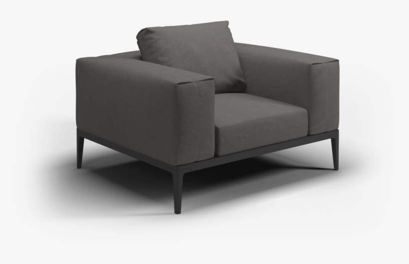 Gloster Grid Lounge Chair, transparent png