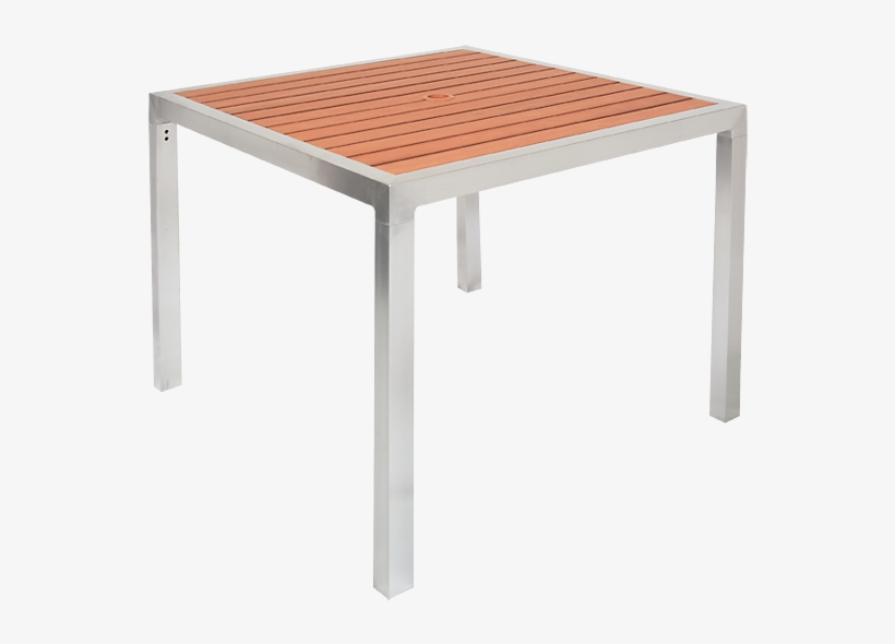 Picture Of Alp36 Aluminum Patio Table With 2" Umbrella, transparent png