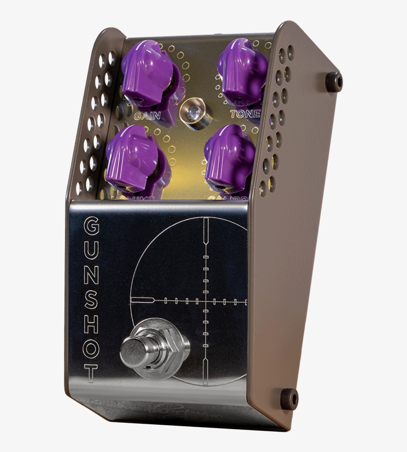 Thorpyfx Gunshot V2 Overdrive Pedal, transparent png