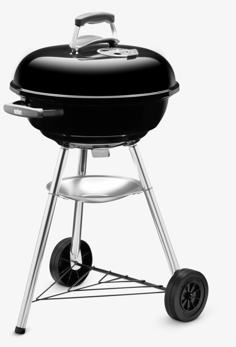 Compact Kettle Charcoal Barbecue 47cm, transparent png