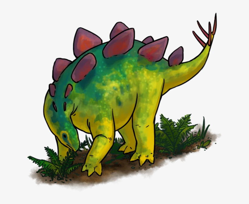 Stegosaurus, transparent png