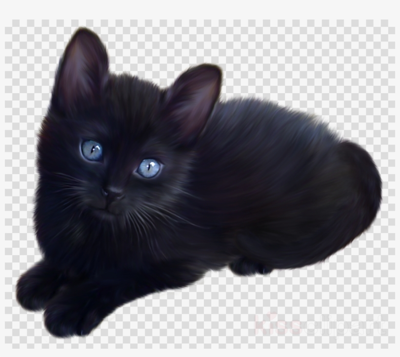 Black Cat Png Clipart Bombay Cat British Shorthair, transparent png