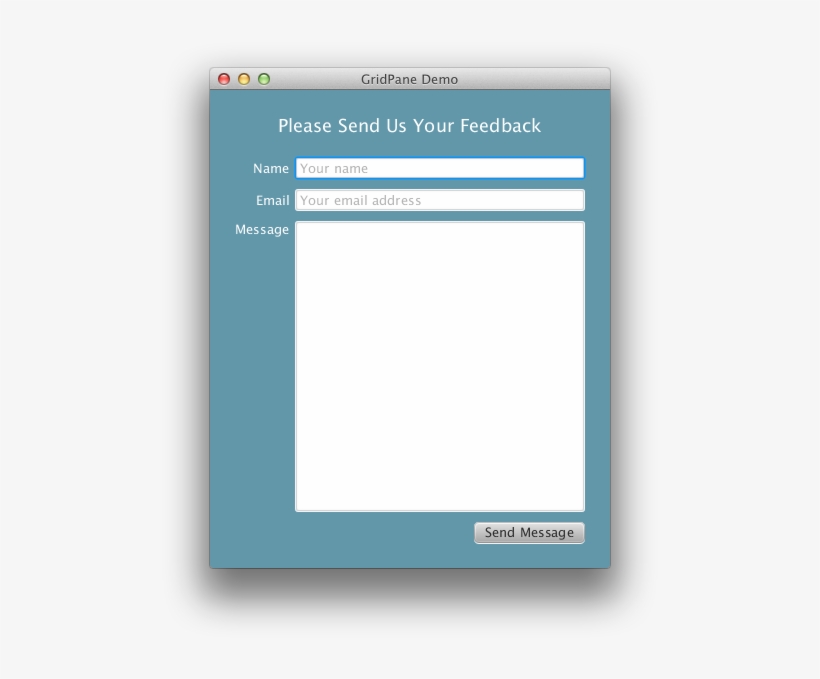 Creating A Form Layout In Groovyfx, transparent png