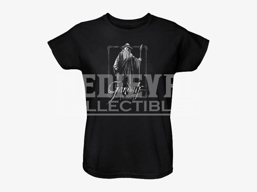 Gandalf Stare Women's T-shirt, transparent png