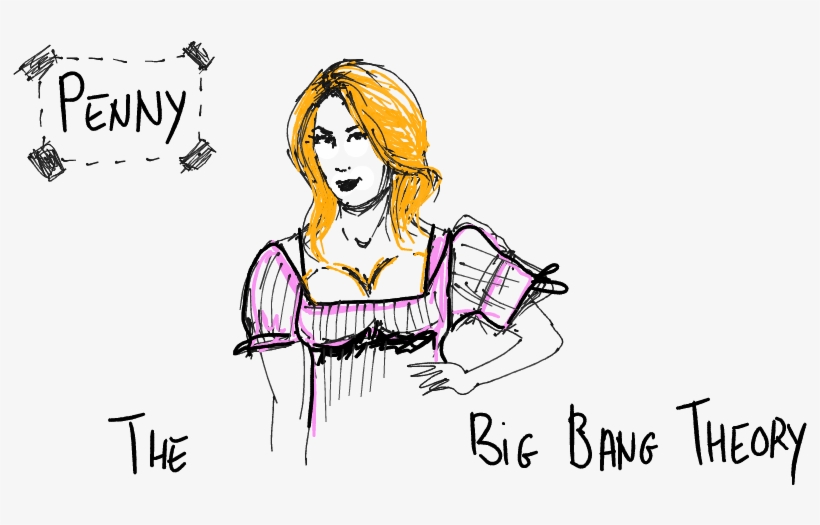 Penny-big Bang Theory, transparent png