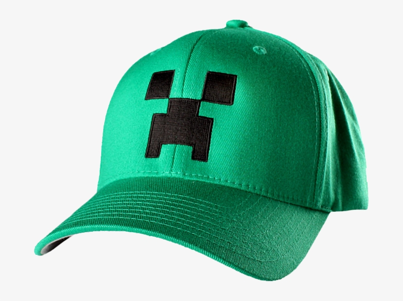 Minecraft Creeper Flexifit Hat Png Creeper Flex Hat, transparent png