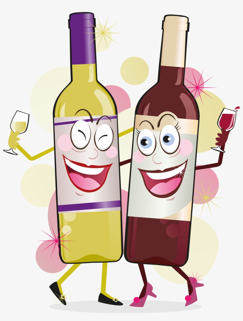 Friends Clipart Wine, transparent png