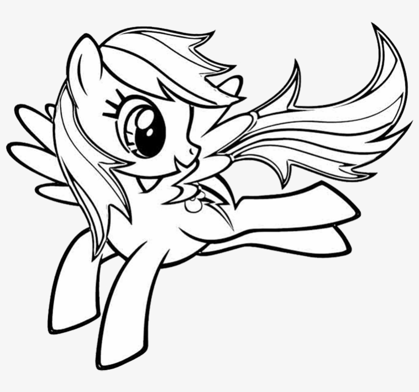 Download Rainbow Dash Little Pony, transparent png