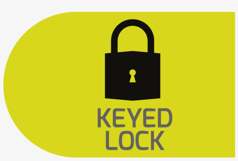 Keyed Cable Lock With, transparent png