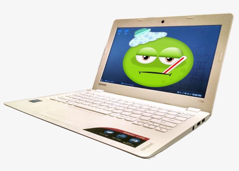 Lenovo 110s Title-broken, transparent png