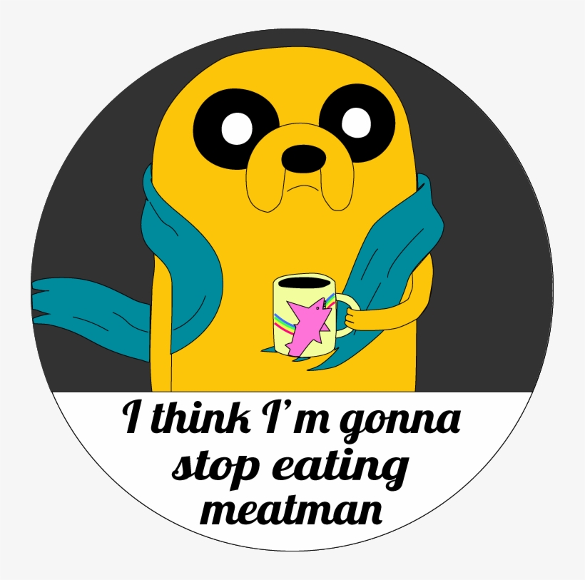 'i Think I'm Gonna Stop Eating Meatman', transparent png