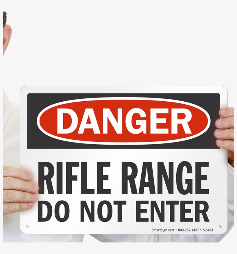 Rifle Range Do Not Enter Danger Sign, transparent png