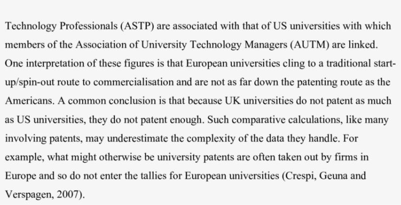 Compares The Patenting Of European Universities With, transparent png