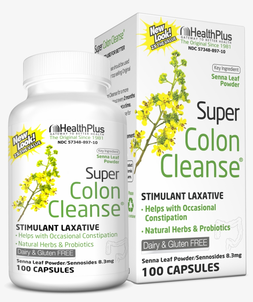 Health Plus 10 Day Super Colon Cleanse, transparent png