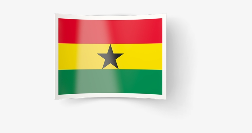 Illustration Of Flag Of Ghana, transparent png