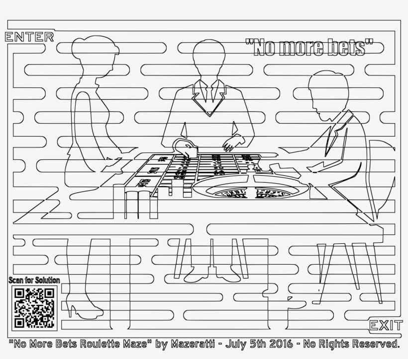 This Free Icons Png Design Of No More Bets Roulette, transparent png