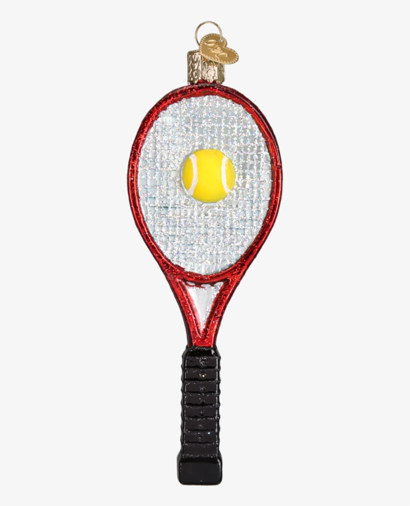 Tennis Racquet Ornament, transparent png