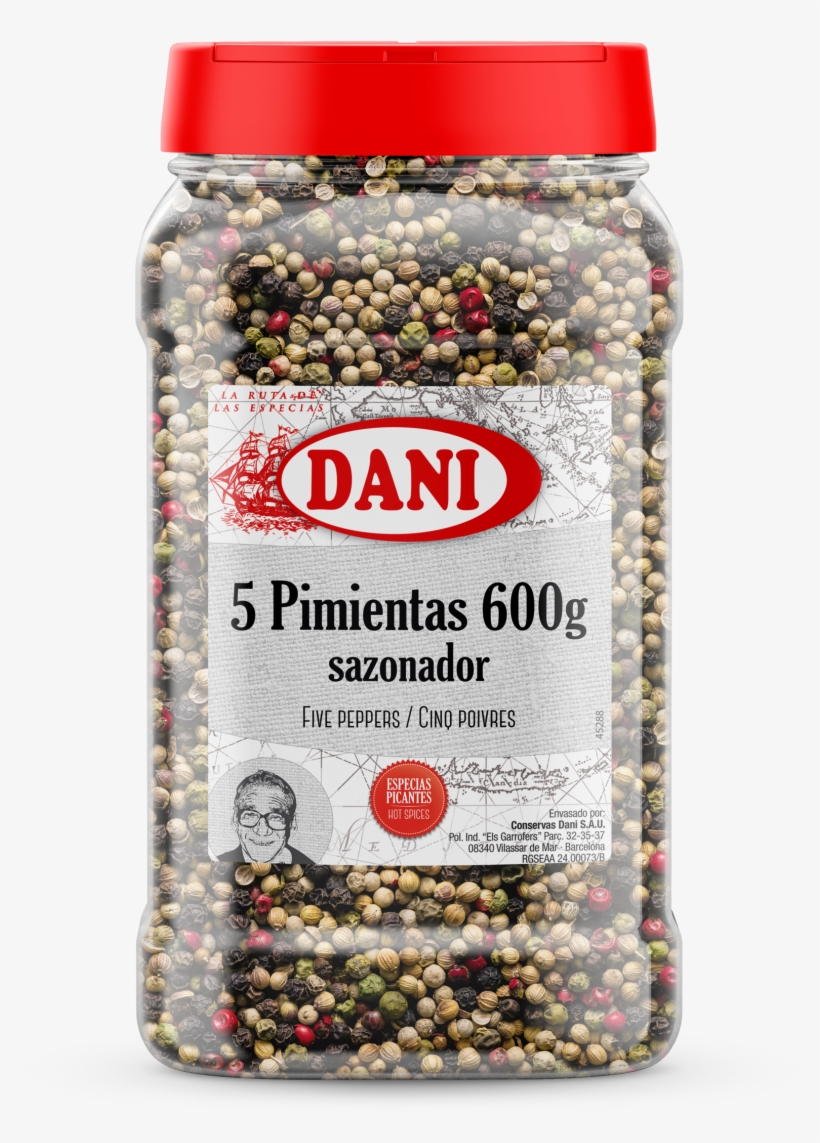 Five Peppers Seasoning 600g, transparent png