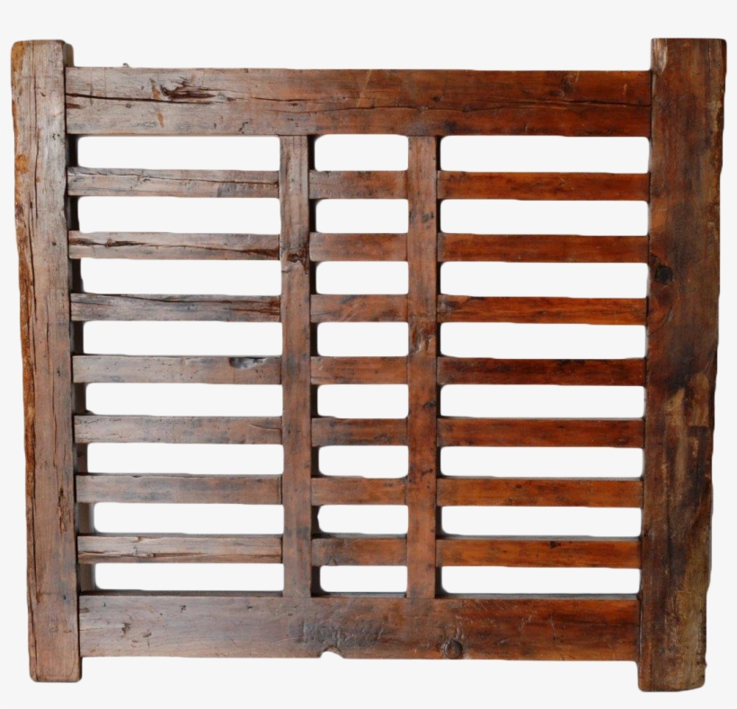 1970s Chinese Wooden Gate/room Divider, transparent png