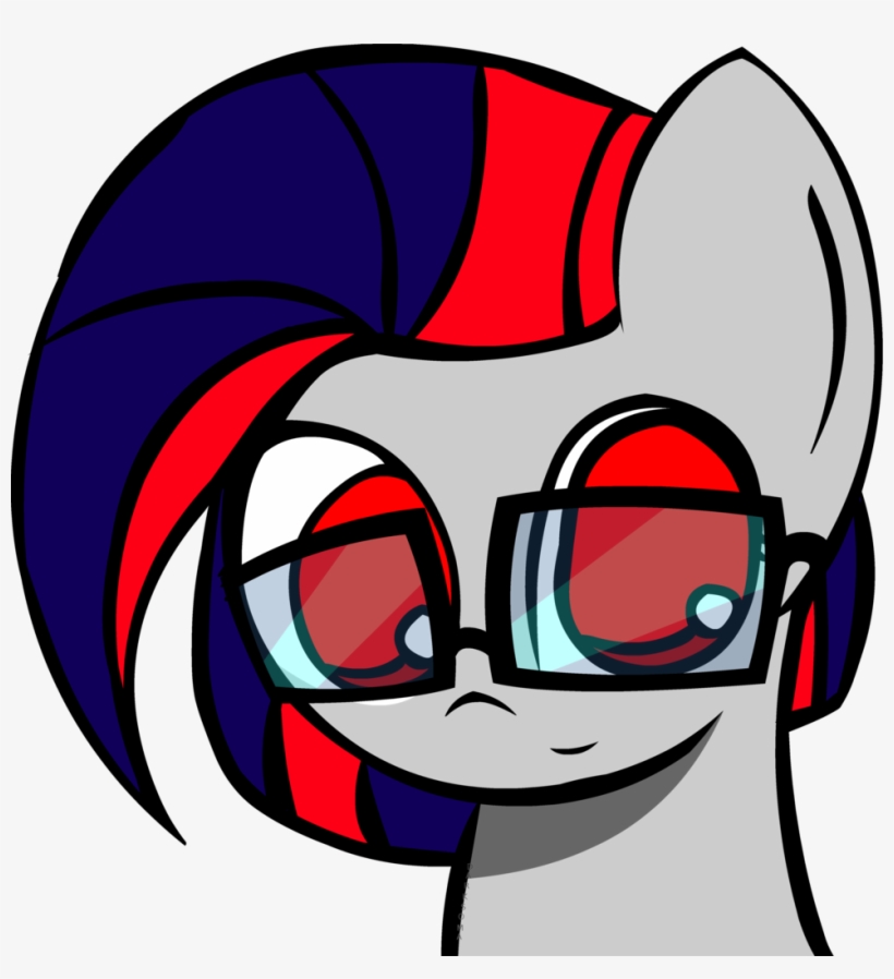 Darksoma, Blue Hair, Cute, Darksun, Female, Glasses,, transparent png