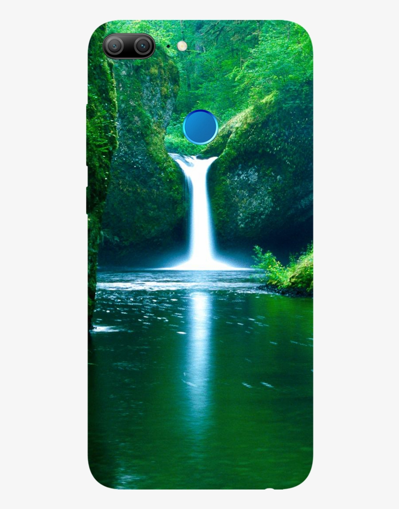 Water Fall Printed Case Cover For Honor 9 Lite By Mobiflip, transparent png