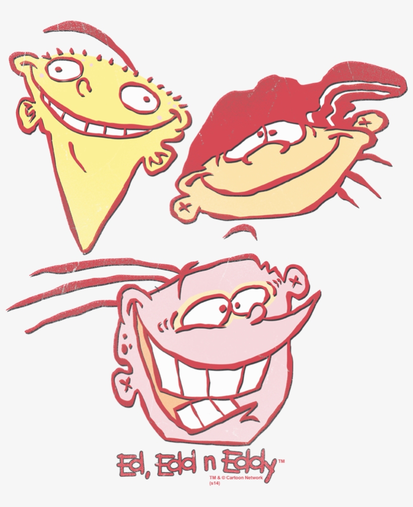 Ed, Edd N Eddy Three Heads Men's Tank, transparent png