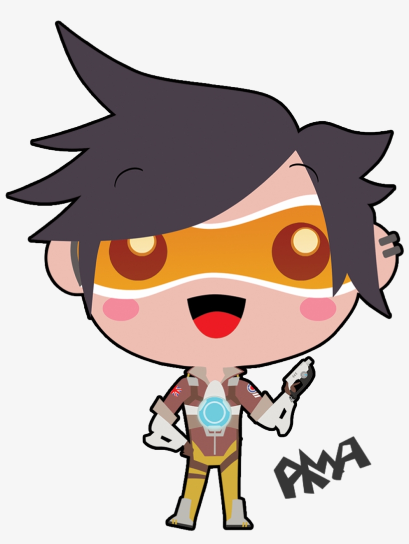 Tracer Overwatch Png, transparent png